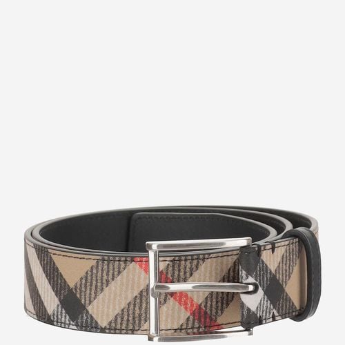 Burberry Belt Check - Burberry - Modalova