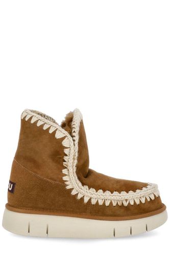 Mou Eskimo Contrast Stitch Boots - Mou - Modalova