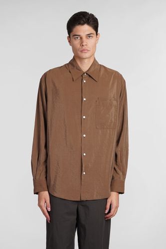 Lemaire Shirt In Brown Silk - Lemaire - Modalova