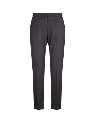 Stretch Wool Cropped Trousers - Etro - Modalova