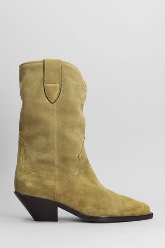 Dahope Texan Ankle Boots In Suede - Isabel Marant - Modalova