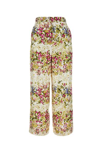 Printed Satin Operoso Pant - Max Mara Studio - Modalova