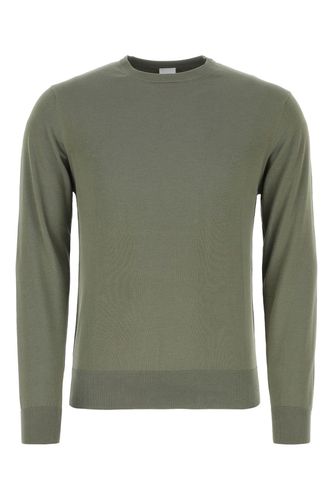 Aspesi Sage Green Cotton Sweater - Aspesi - Modalova