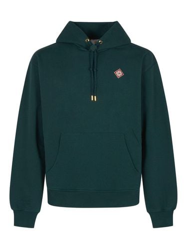 Diamond Logo Hooded Sweatshirt - Casablanca - Modalova