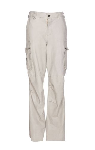 Leather Cargo Pants - Salvatore Santoro - Modalova