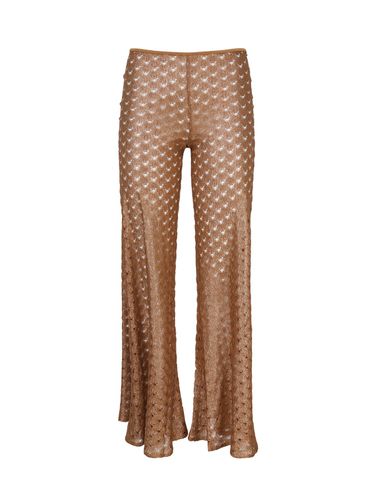 Missoni Flared Viscose Trousers - Missoni - Modalova