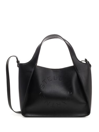 Stella Logo Faux Leather Tote Bag - Stella McCartney - Modalova