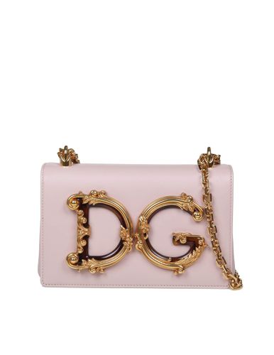 Dg Girls Shoulder Bag In Color Nappa - Dolce & Gabbana - Modalova