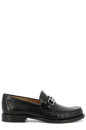 Gancini Detailed Slip-on Loafers - Ferragamo - Modalova