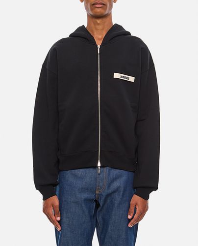 Jacquemus Zipped Cotton Sweatshirt - Jacquemus - Modalova