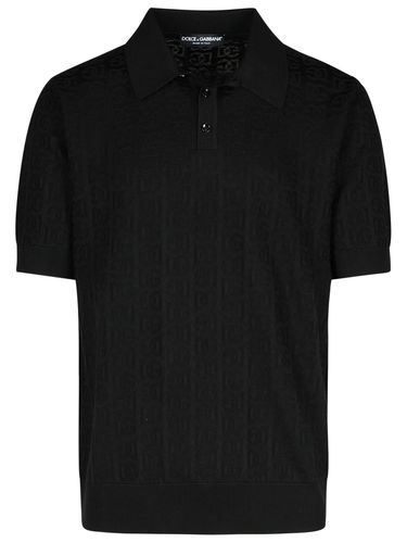 Silk Polo Shirt - Dolce & Gabbana - Modalova