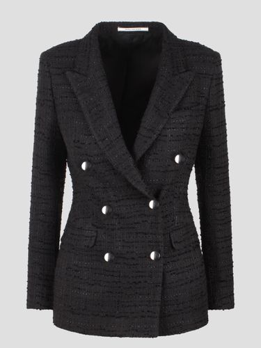 Tweed Double-breasted Blazer - Tagliatore - Modalova