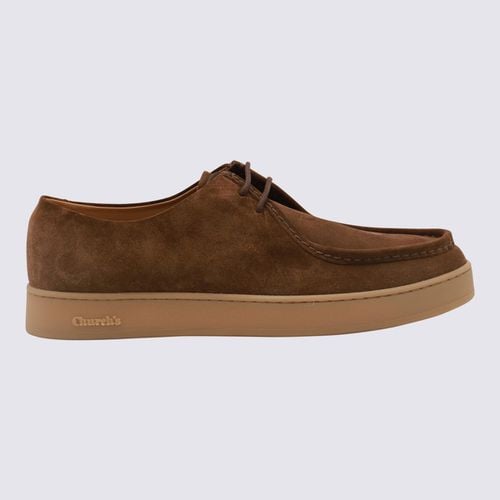 Church's Brown Suede Formal Shoes - Church's - Modalova