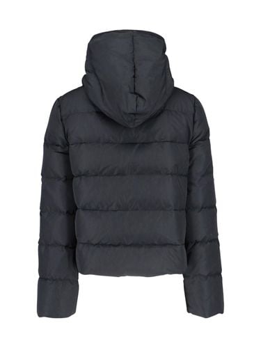 Cropped Hooded Down Jacket - Rick Owens - Modalova