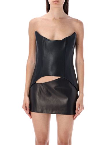 Leather Bustier Without Gloves - Monot - Modalova