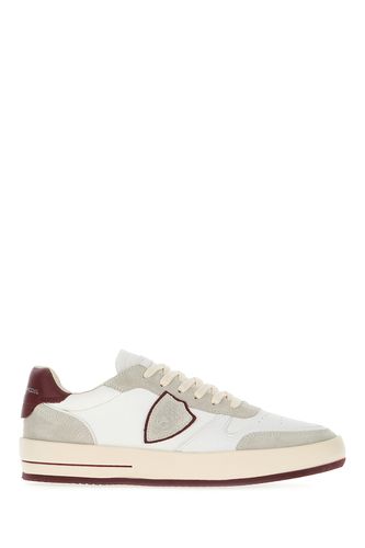 Multicolor Suede Nice Low Sneakers - Philippe Model - Modalova