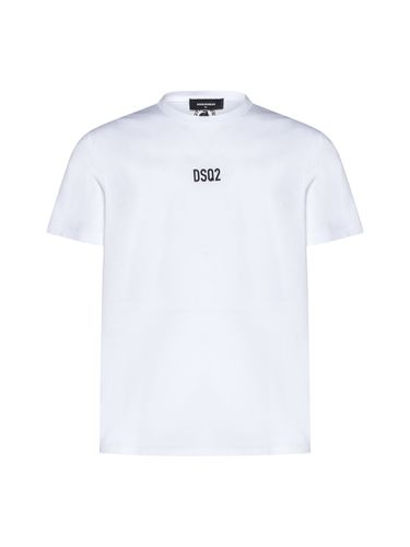 Dsquared2 Logo Cotton T-shirt - Dsquared2 - Modalova