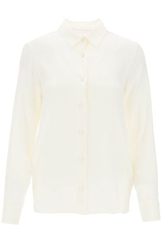 Silk Shirt With Monogram - Palm Angels - Modalova