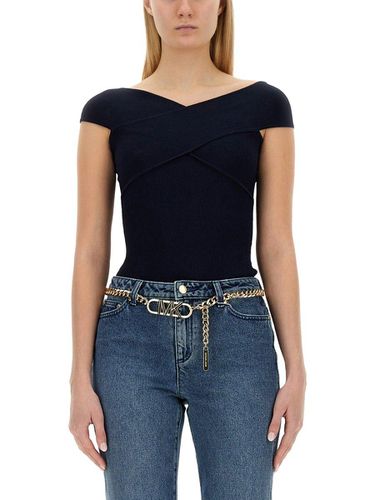 Eco Criss Cross Bodysuit - Michael Kors - Modalova