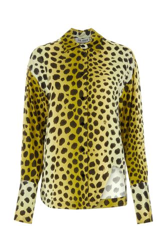 Printed Satin Eliza Shirt - The Attico - Modalova