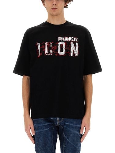 Dsquared2 T-shirt With Logo - Dsquared2 - Modalova