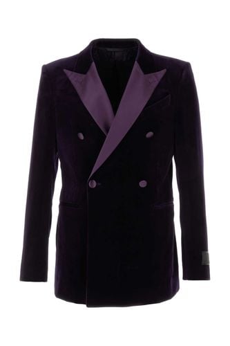 Givenchy Aubergine Velvet Blazer - Givenchy - Modalova