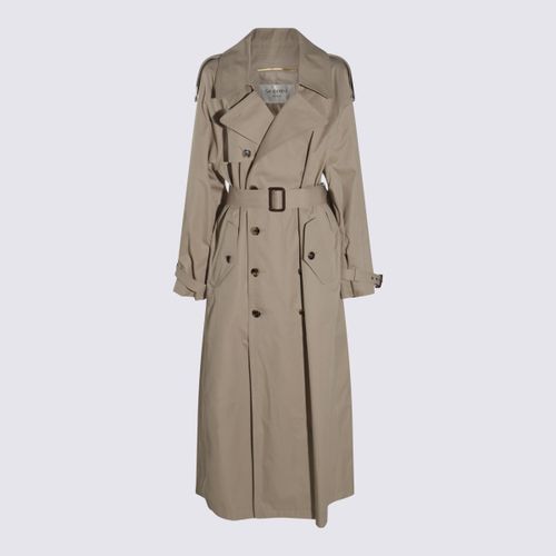 Cotton Trench Coat - Saint Laurent - Modalova