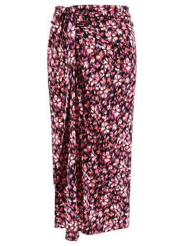 Floral-printed Twist-detailed Crepe Skirt - Marant Étoile - Modalova