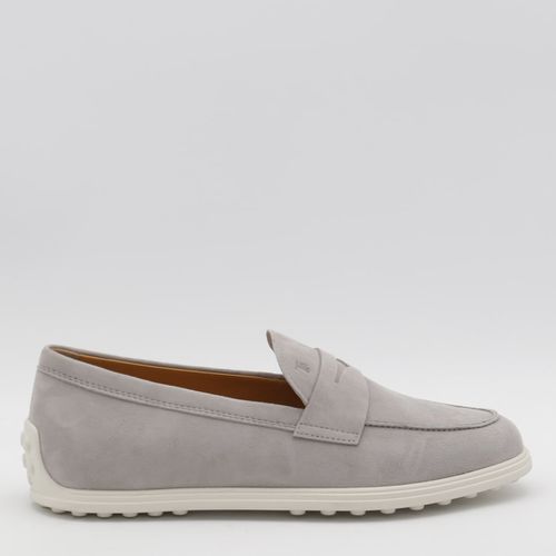 Tod's Grey Loafers - Tod's - Modalova