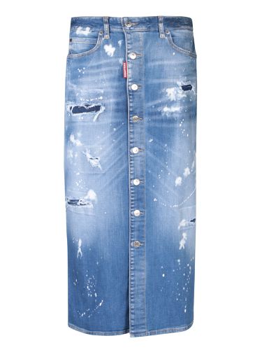 Medium Ice Spots Skirt - Dsquared2 - Modalova