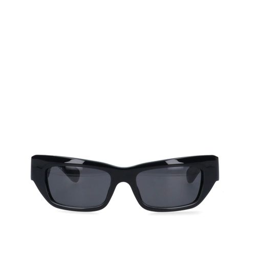 Logo Rectangular Sunglasses - Gucci Eyewear - Modalova