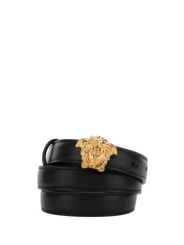 Versace Medusa Logo Belt - Versace - Modalova