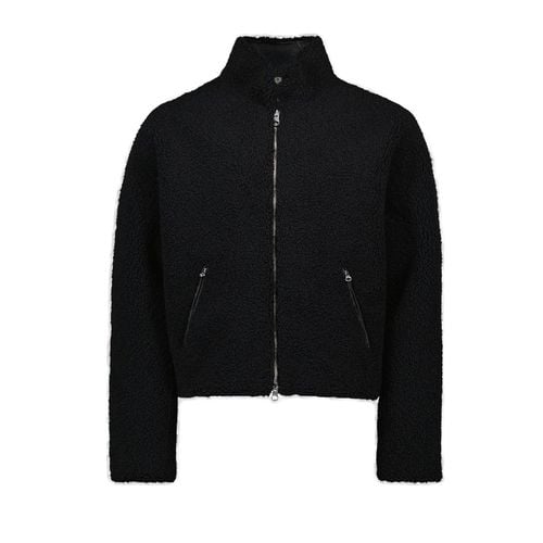 Logo-patch Fleece Bomber Jacket - Courrèges - Modalova