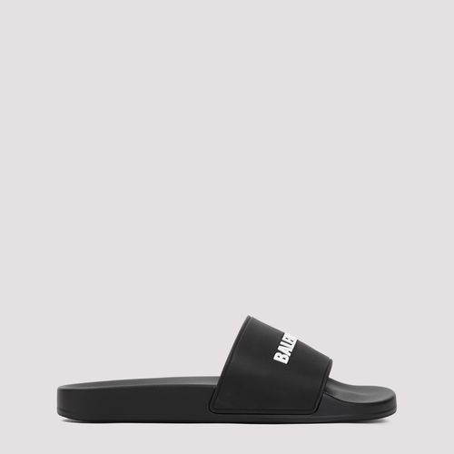 Balenciaga Pool Slide Logo Shoes - Balenciaga - Modalova