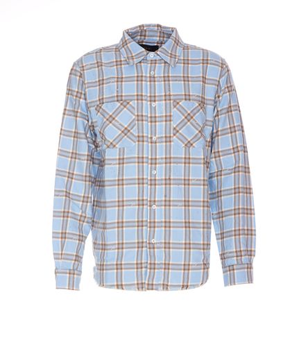 Amiri Shotgun Flannel Shirt - AMIRI - Modalova