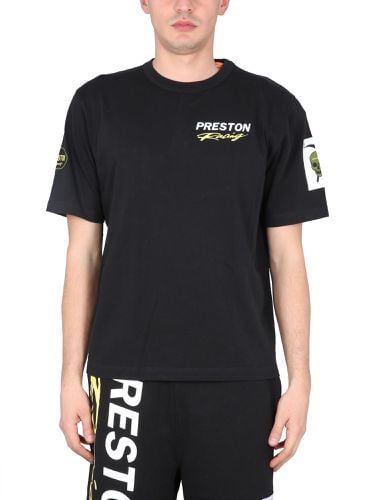 Cotton Crew-neck T-shirt - HERON PRESTON - Modalova