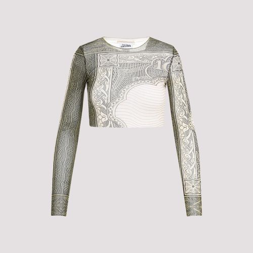 Cartouche Crop Top - Jean Paul Gaultier - Modalova