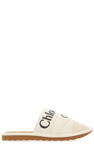 Chloé Logo Band Slippers - Chloé - Modalova