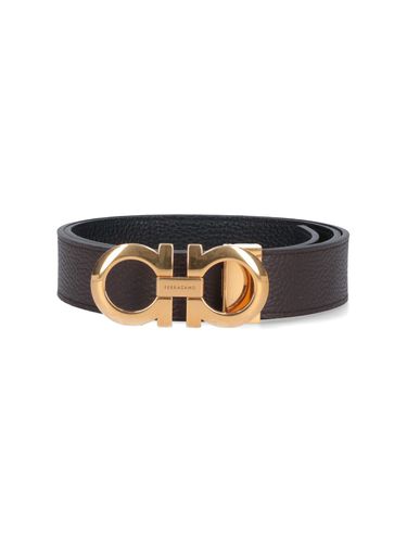 Ferragamo gancini Reversible Belt - Ferragamo - Modalova