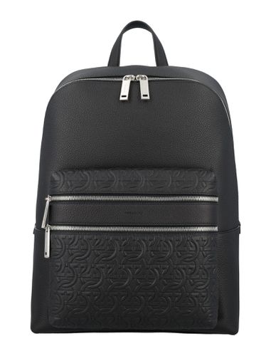 Ferragamo Leather Backpack - Ferragamo - Modalova