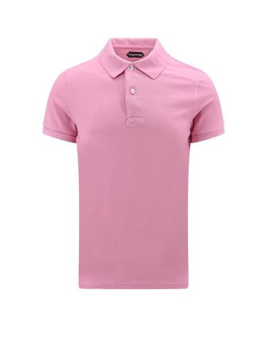 Short-sleeves Polo In Cotton Piquet Jersey Man - Tom Ford - Modalova