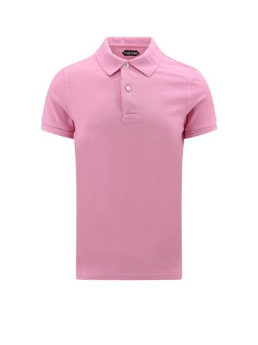 Short-sleeves Polo In Cotton Piquet Jersey Man - Tom Ford - Modalova