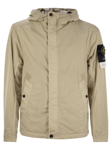 Compass Patch Hooded Jacket - Stone Island - Modalova