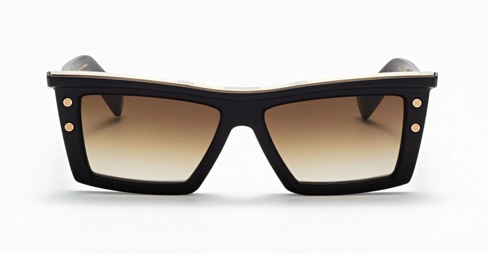 B-vii - Matte Navy Sunglasses - Balmain - Modalova