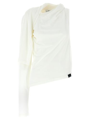 Asymetrique Off The Shoulder T-shirt - Courrèges - Modalova