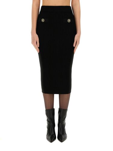 Balmain Knitted Midi Skirt - Balmain - Modalova