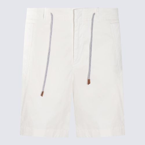 Eleventy White Cotton Shorts - Eleventy - Modalova