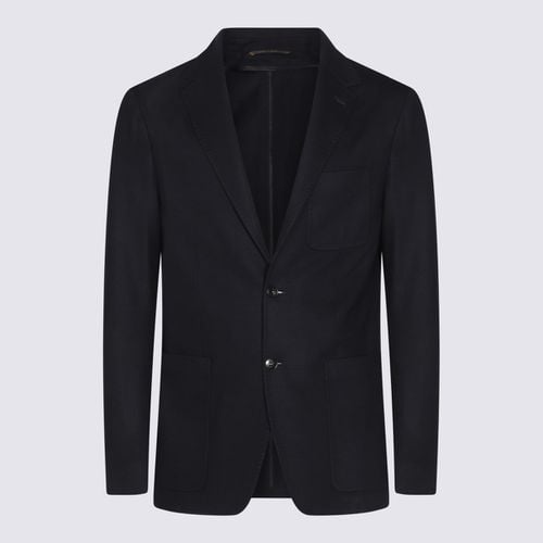 Canali Black Wool Blazer - Canali - Modalova