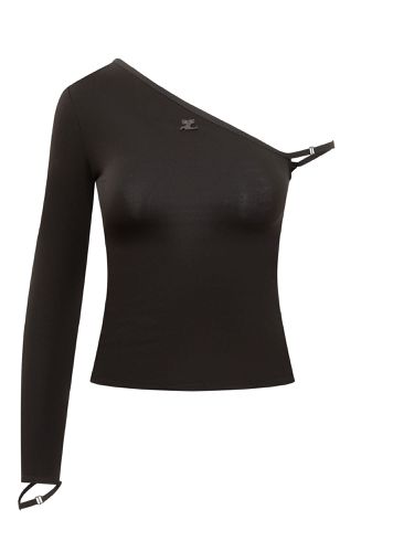 Courrèges Asymetric One Sleeve Top - Courrèges - Modalova