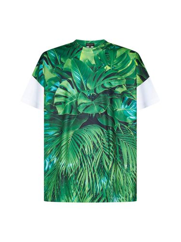 Drop Shoulder Printed T-shirt - Comme Des Garçons Homme Plus - Modalova